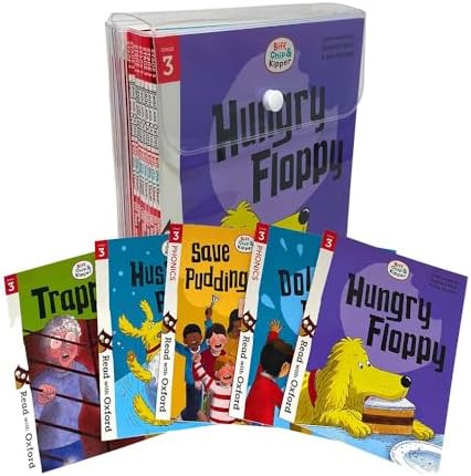 Biff, Chip and Kipper Stage 1 Read with Oxford: 3+: 24 Books
